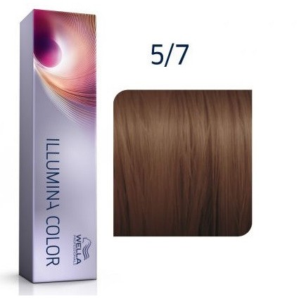 Крем-фарба для волосся Wella Illumina Color 5/7 Світло-коричневий 60 мл