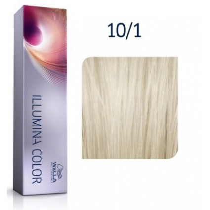 Фарба для волосся Wella Illumina Color 10/1 Яскравий блонд попелястий 60 мл