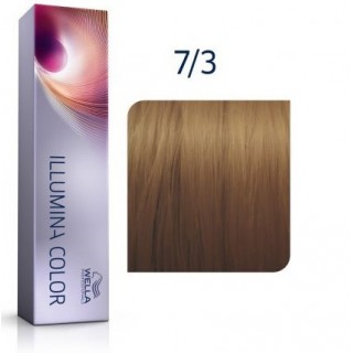 Крем-фарба для волосся Wella Illumina Color 7/3 Блонд золотистий 60 мл