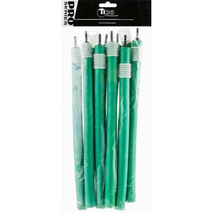 Бігуді гнучкі TICO 240 мм D16 мм 10 шт. темно-зелені Бігуді гнучкі TICO 240 мм D16 мм 10 шт. темно-зелені