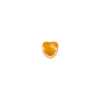 Сережки-голки для проколу вух Studeх М-502 Серце з покриттям