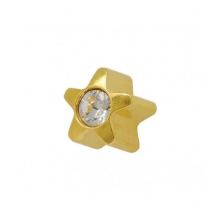 Сережки-голки для проколу вух Studex завальцювання розмір R-501/4 Зірка