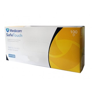 Рукавички Medicom XL вінілові без пудри нестерильні (100шт./уп)
