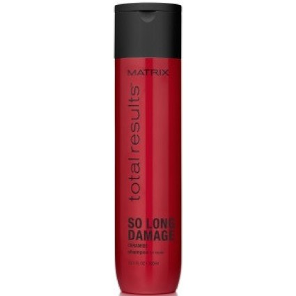 Шампунь з керамідами для ламкого та пошкодженого волосся Matrix Total results So Long Damadge 300 мл