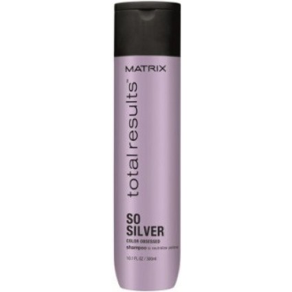 Шампунь для нейтралізації жовтизни Matrix Total results Color Obsesed So Silver 300 мл