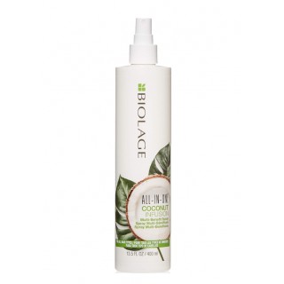 Мультифункціональний спрей-догляд з кокосовим маслом Matrix Biolage All-in-One Coconut Infusion Spray 400 мл