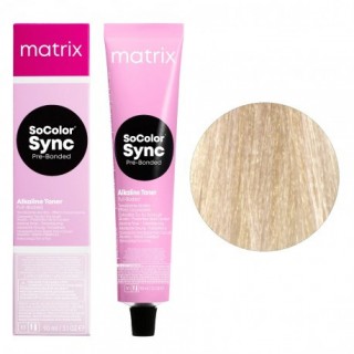 Крем-фарба для волосся без аміаку Matrix SoColor Sync 9GV Дуже світлий блондин золотисто-перламутровий 90 мл
