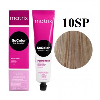 Стійка крем-фарба Matrix Socolor Pre-Bonded 10SP Дуже світлий блондин сріблясто-перлинний 90 мл
