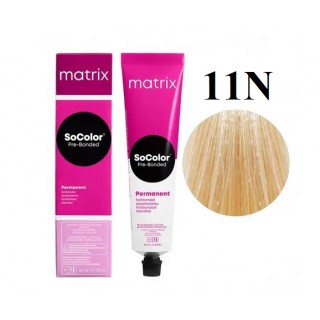 Стійка крем-фарба Matrix Socolor Pre-Bonded 11N Ультрасвітлий блондин натуральний 90 мл