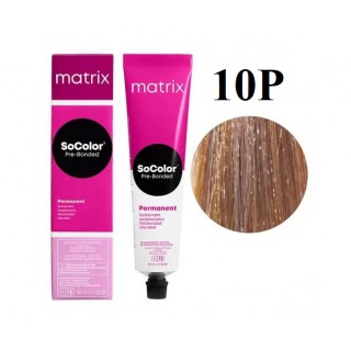 Стійка крем-фарба Matrix Socolor Pre-Bonded 10P Світлий блондин перлинний 90 мл