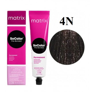 Стійка крем-фарба Matrix Socolor Pre-Bonded 4N Шатен натуральний 90 мл