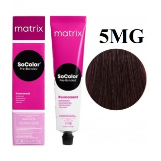 Стійка крем-фарба Matrix Socolor Pre-Bonded 5MG Світлий шатен моко золотистий 90 мл
