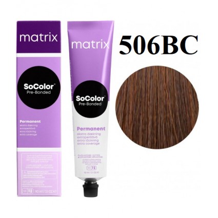 Стійка крем-фарба Matrix SOCOLOR.beauty Extra Coverage 506BC 90 мл Стійка крем-фарба Matrix SOCOLOR.beauty Extra Coverage 506BC 90 мл