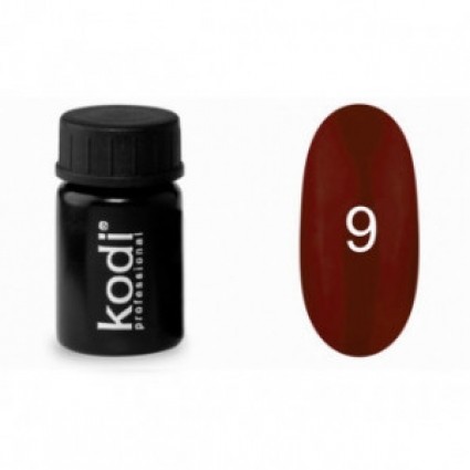 №09 Кольоровий Гель-фарба Kodi professional 4мл №09 Кольоровий Гель-фарба Kodi professional 4мл