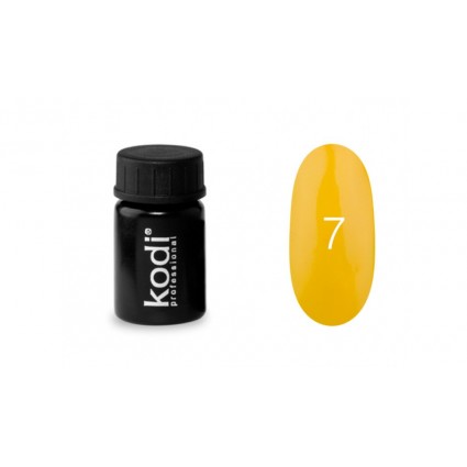 №07 Кольоровий Гель-фарба Kodi professional 4мл
