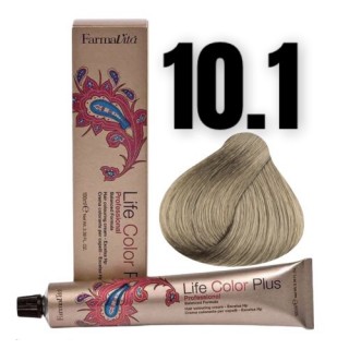 Стійка крем-фарба Farmavita Life Color Plus 10.1 Платиновий блондин попелястий 100 мл