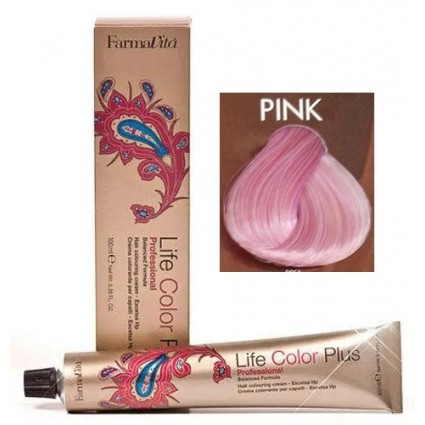 Стійка крем-фарба Farmavita Life Color Plus Pink Рожевий 100 мл Стійка крем-фарба Farmavita Life Color Plus Pink Рожевий 100 мл