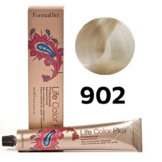 Стійка крем-фарба Farmavita Life Color Plus 902 Платиновий блондин суперосвітлення 100 мл