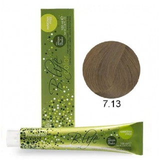 Безаміачна крем-фарба FarmaVita B.Life Color 7.13 Блондин попелясто-золотистий 100 мл