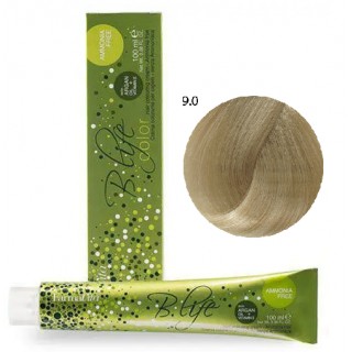Безаміачна крем-фарба FarmaVita B.Life Color 9.0 Дуже світлий блондин 100 мл