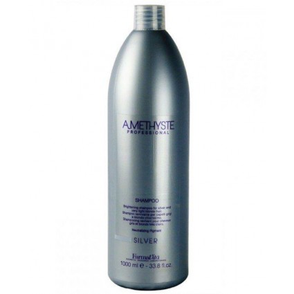 Шампунь для сивого та світлого волосся FarmaVita Amethyste Silver Shampoo 1000 мл