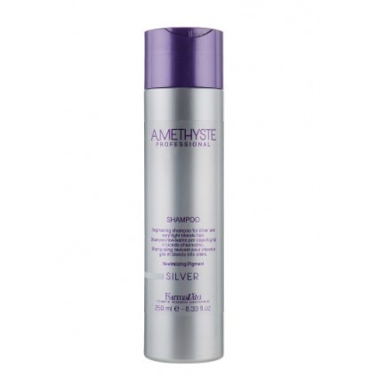 Шампунь для сивого і освітленого волосся FarmaVita Amethyste Silver Shampoo 250 мл