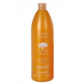 Безсульфатний шампунь з аргановою олією Farmavita Argan Sublime Shampoo 1000 мл