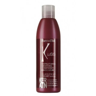 Кондиціонер із кератином після випрямлення FarmaVita K.Liss Restructuring Smoothing Keratin 250 мл