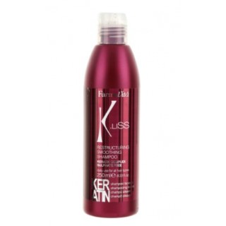 Шампунь для волосся випрямляє з кератином Farmavita K.Liss Restructuring Smoothing Keratin Shampoo 250 мл