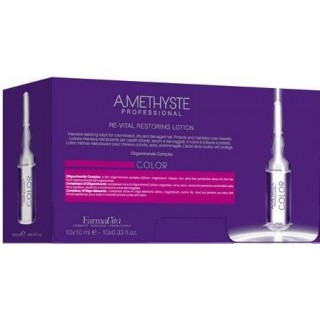 Лосьйон для захисту яскравості кольору волосся Farmavita Amethyste Color Re-Vital Restoring Lotion 10х10 мл