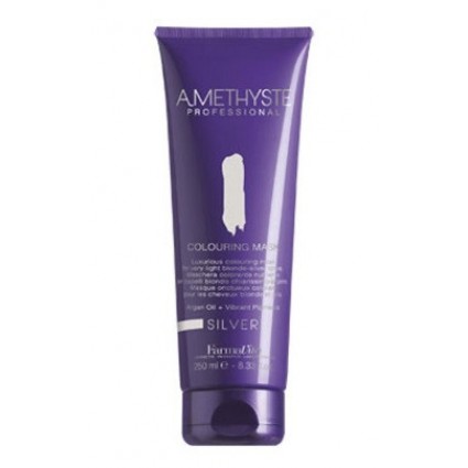 Маска для волосся, фарбувальна, для сріблястих відтінків FarmaVita Amethyste Colouring Mask Silver 250 мл