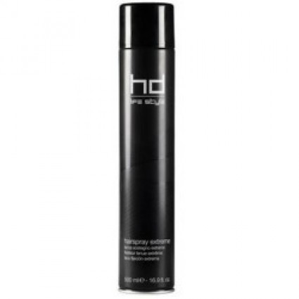 Лак для волосся надсильної фіксації Farmavita HD Hair Spray Extreme 500 мл