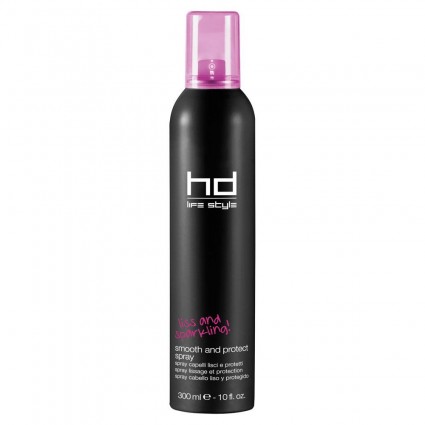 Сухий термозахисний спрей з випрямлячем ефектом FarmaVita HD Life Style Smooth And Protect Spray 300 мл
