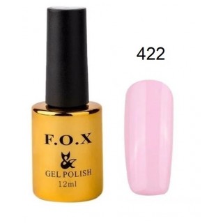 Гель-лак F.O.X Gel Polish Gold Pigment 422 ніжно-рожевий 12 мл