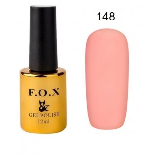 Гель-лак F.O.X Gel Polish Gold Pigment 148 ніжно-рожевий 12 мл