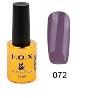 Гель-лак F.O.X Gel Polish Gold Pigment 072 приглушений димчасто-бузковий 12 мл