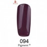 Гель-лак F.O.X Gel Polish Gold Pigment 094 темно-фіолетовий 12 мл