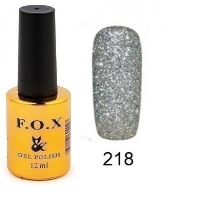 218 F.O.X gel-polish gold Pigment 12мл