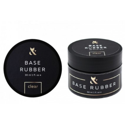 Каучукова база для гель-лаку F.O.X Base Rubber 30 мл банку
