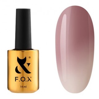 База камуфлирующая для гель-лака F.O.X Thermo Cappuccino Base 14 мл