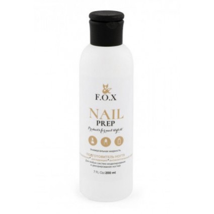 F. O. X gold Nail Prep, 250 мл