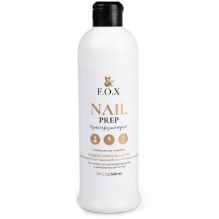 Засіб для знежирення та дегідратації нігтів F.O.X gold Nail Prep 550 мл
