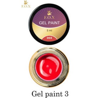003 F. O. X Gel paint 5 мл