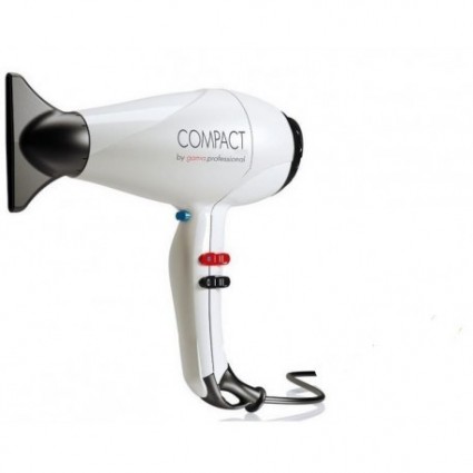 Фен для волосся GA.MA PLUMA 4500 COMPACT Білий
