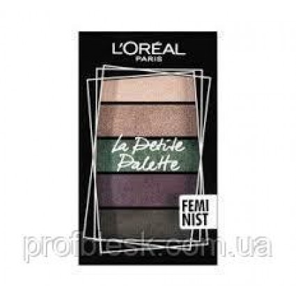 Loreal La Petit Palette тени Feminist 5*0.8 г