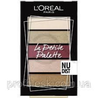 Loreal La Petit Palette тени Nudist 5*0.8 г