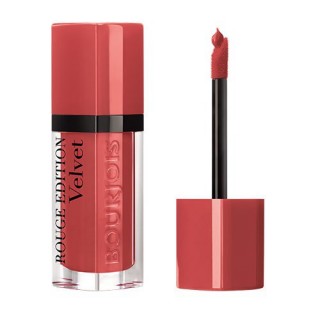Рідка матова помада Bourjois Rouge Edition Velvet №04 (peach club) 6.7 мл