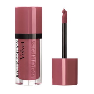 Рідка матова помада Bourjois Rouge Edition Velvet №07 (Nude-ist) 6.7 мл