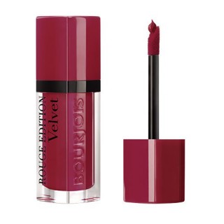 Рідка матова помада Bourjois Rouge Edition Velvet №08 (grand cru) 6.7 мл