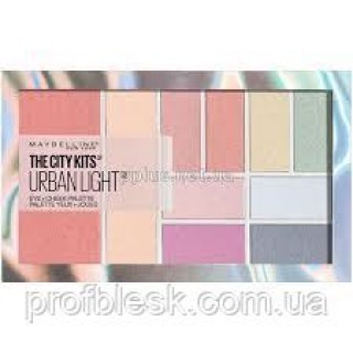 MAYB тени д/век The City Kits Urban Light 10 оттенков 12 г